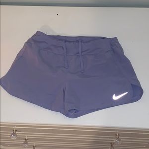 Purple Nike Athletic Shorts